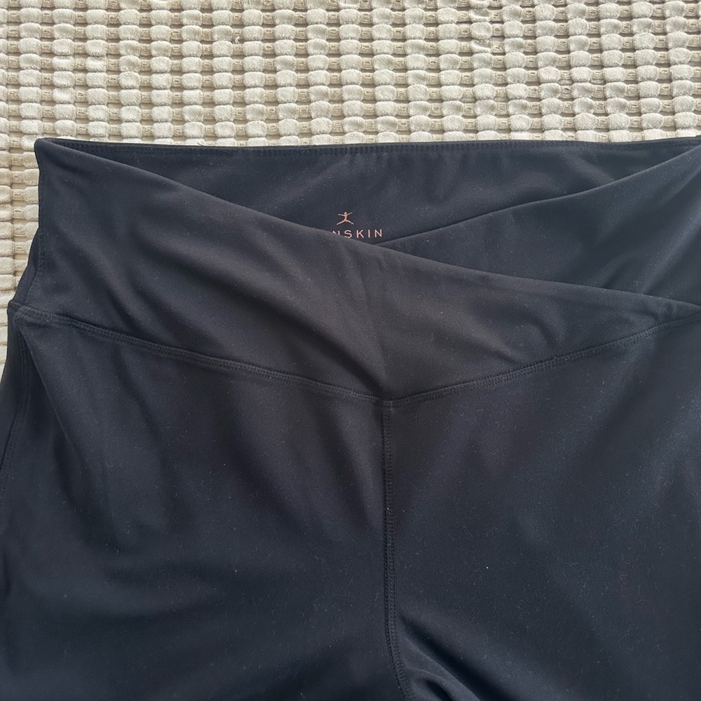 Danskin Black Yoga Pants with Slit
